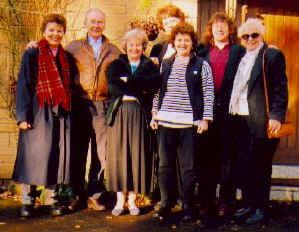 Marian, Randy, Dorothy, Liberty, Elke, David, & Karen at Beggar's Roost